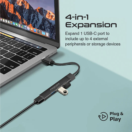 Lite HUB 4-in-1 Multi-Port USB-C Data Hub