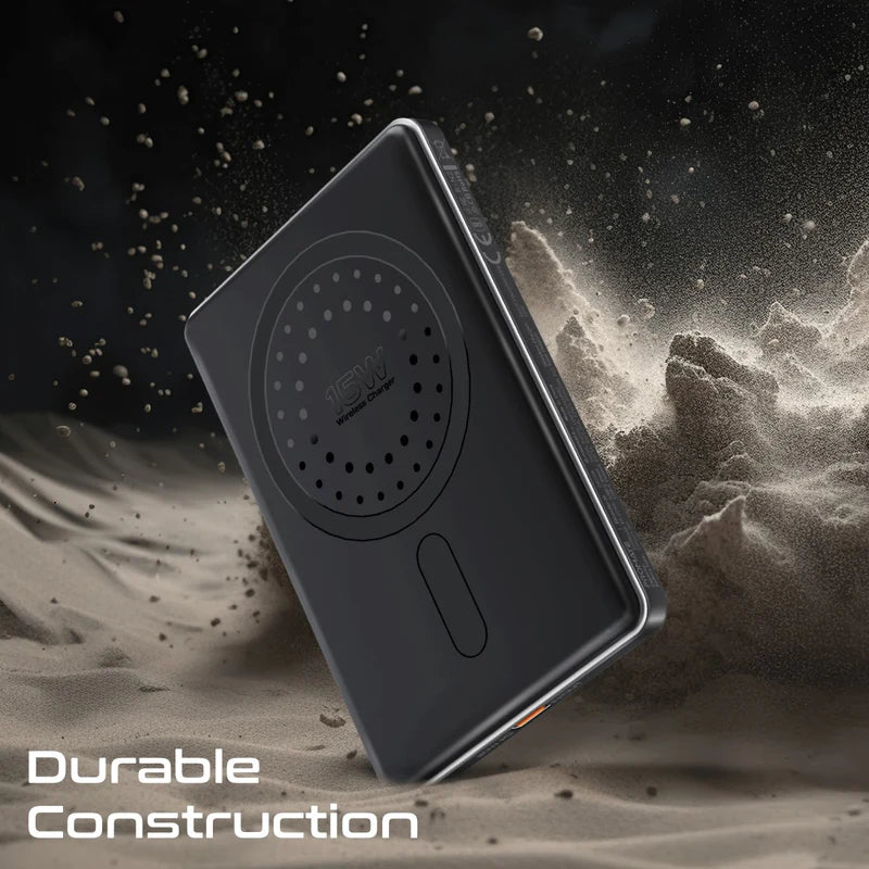 Blade-5 Ultra-Slim Aluminum Crafted MagSafe Compatible Wireless Charging PowerBank