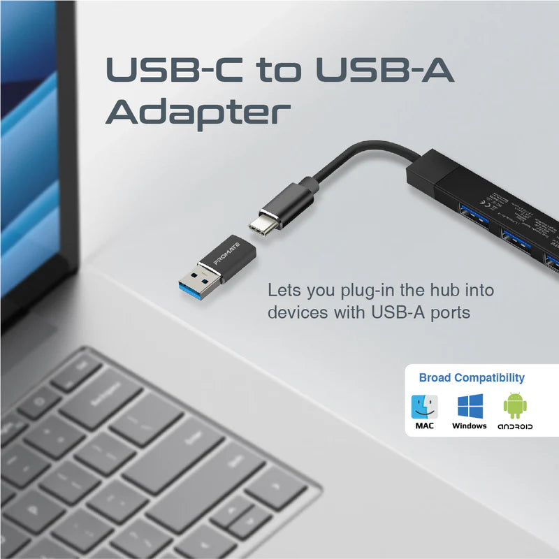 Lite HUB 4-in-1 Multi-Port USB-C Data Hub