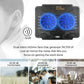 Laptop Cooling Pad with Silent Fan Technology