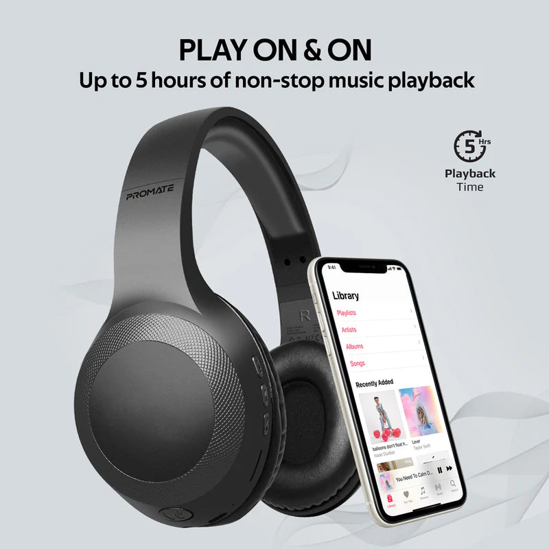 LaBoca Deep Bass Over-Ear Wireless Headphones
