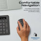 ProCombo-13 Sleek Profile Full-Size Wireless Keyboard and Mouse