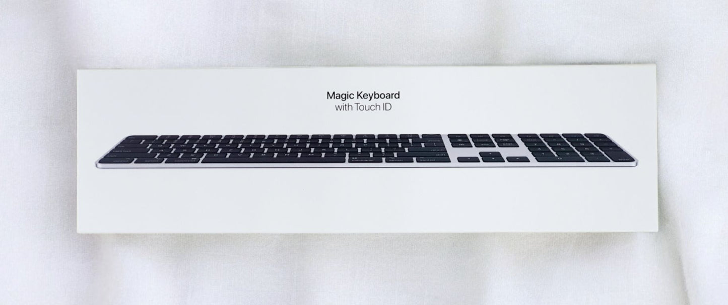 Apple MAGIC keyboard with touch ID and Num Pad Arabic